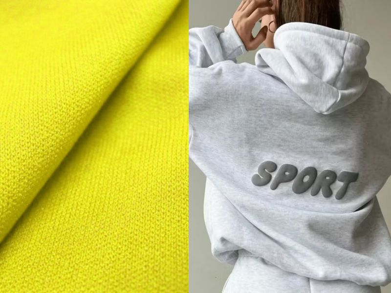 vải cotton polyester