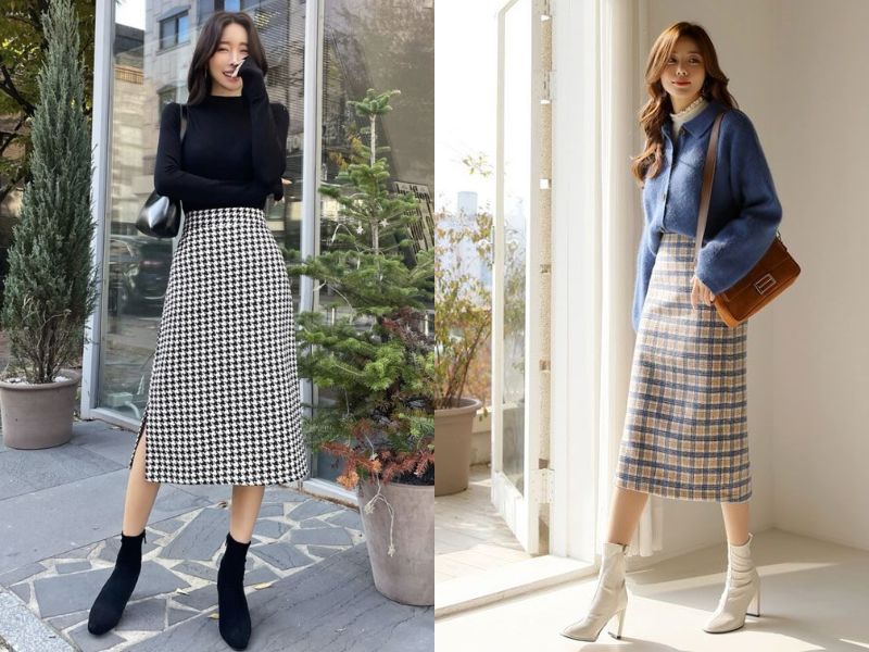 mix với phụ kiện tạo nổi bật