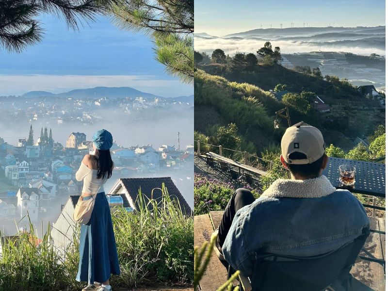 chụp hình đẹp ở đà lạt