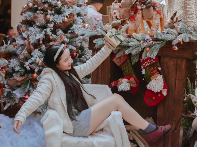 chụp ảnh giáng sinh