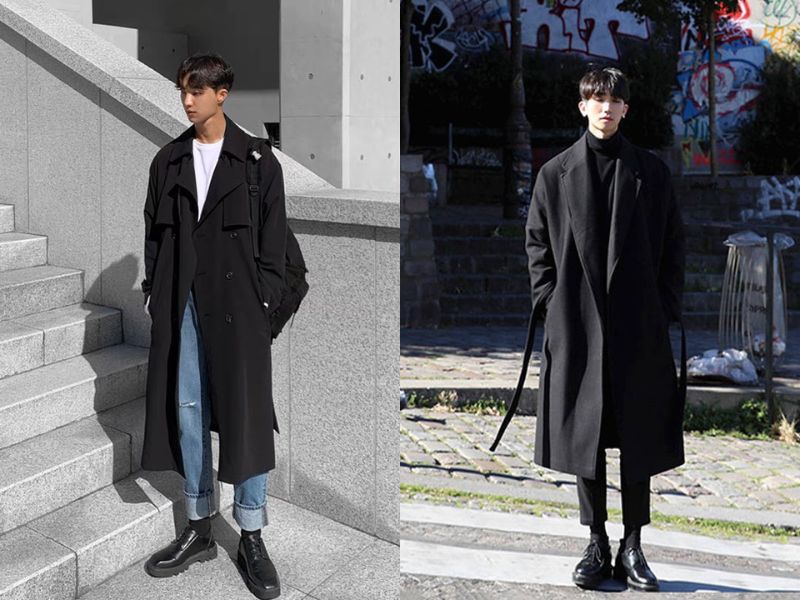 phong cách mùa đông hàn quốc nam