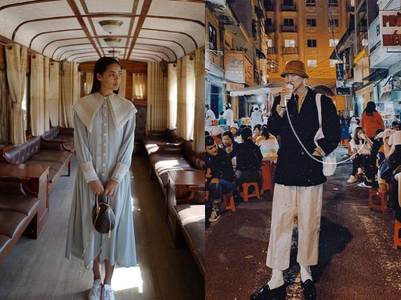 tạo dáng chụp ảnh ở đà lạt