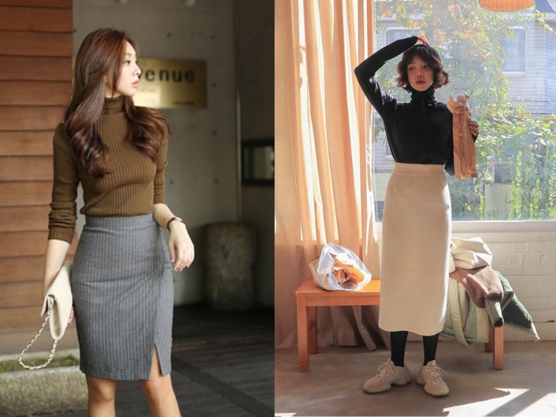 phối đồ giáng sinh nữ