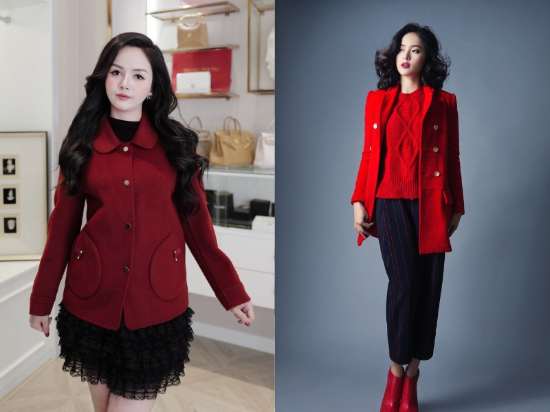 phối đồ giáng sinh nữ