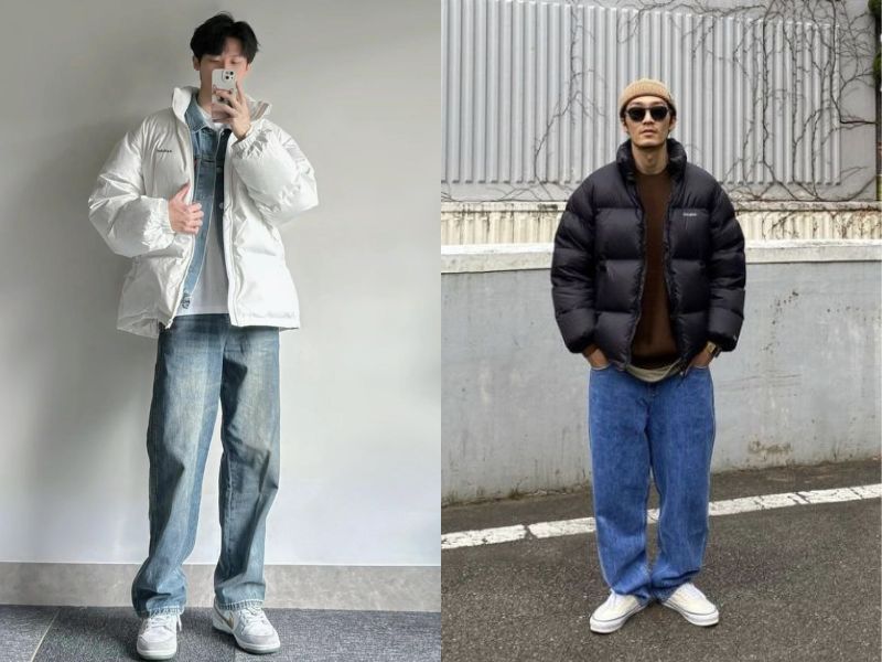 phong cách phối đồ nam hàn quốc