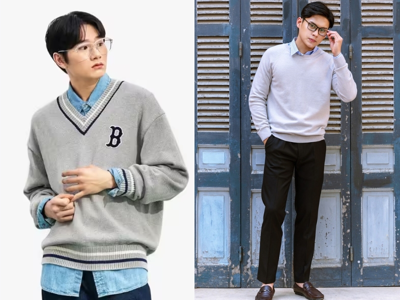 thời trang nam mùa lạnh style nam mùa đông