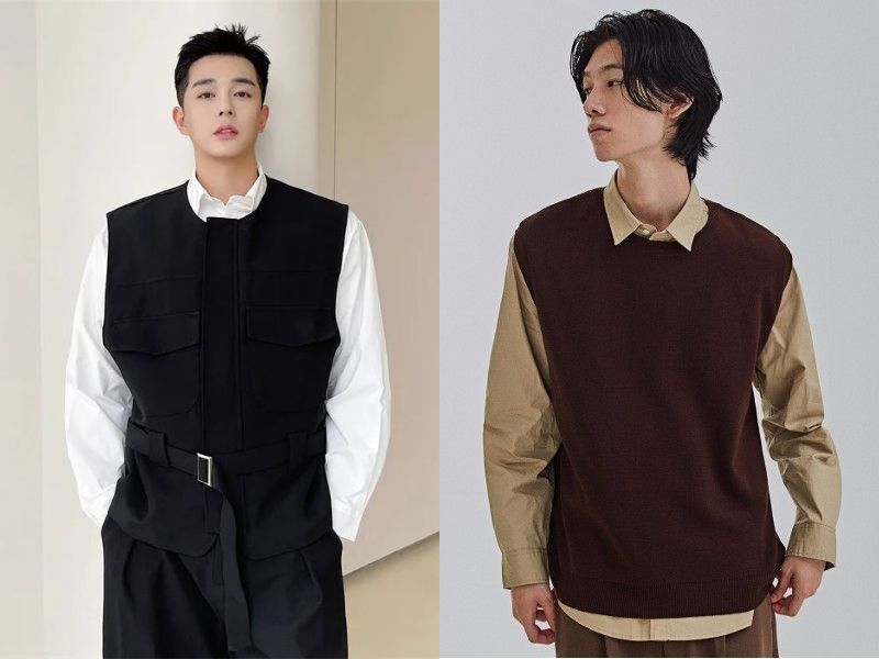 phối đồ mùa đông hàn quốc nam