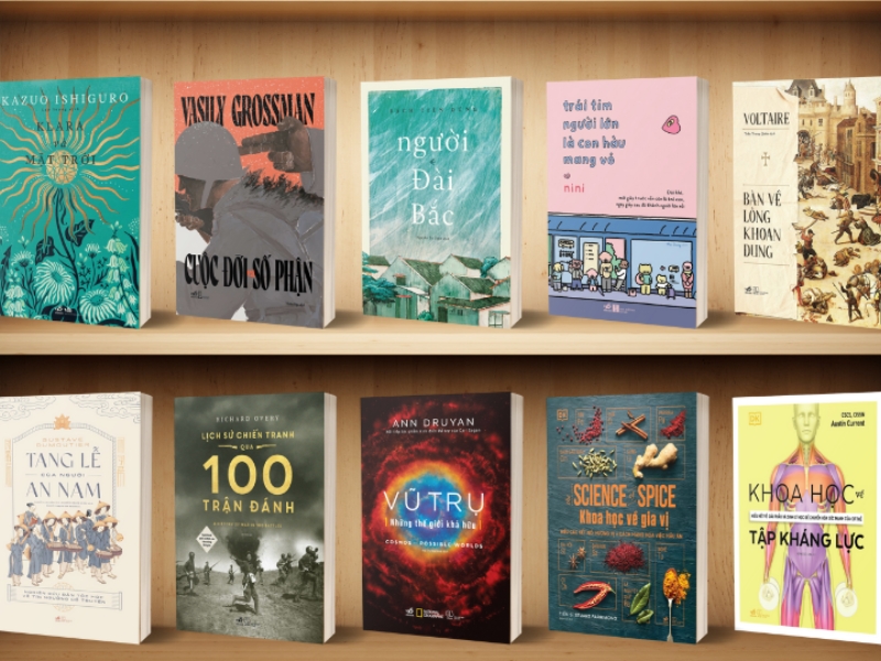 tặng sách cho bạn thân dịp noel