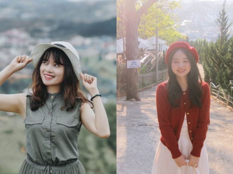 tạo dáng chụp ảnh ở đà lạt