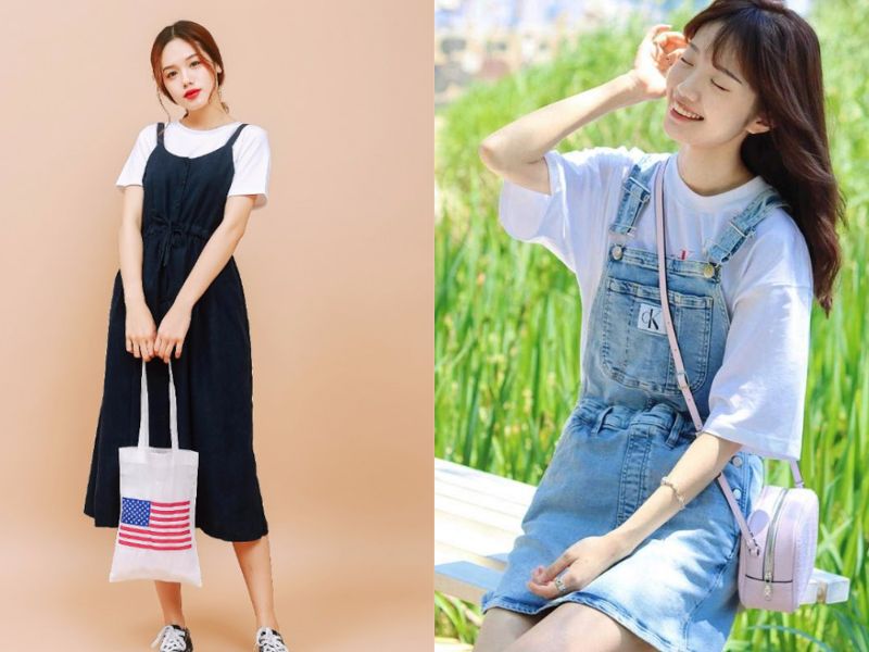 yếm mặc với áo gì