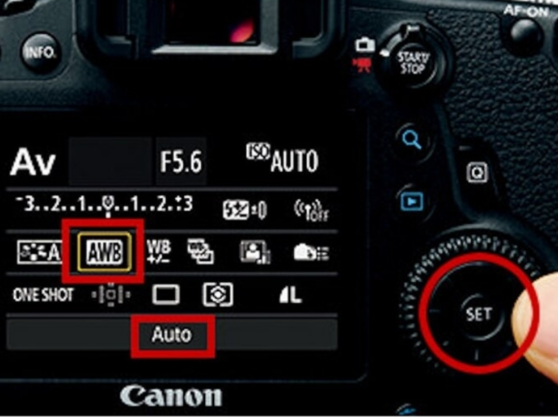 chỉnh sửa thông số camera trước khi chụp