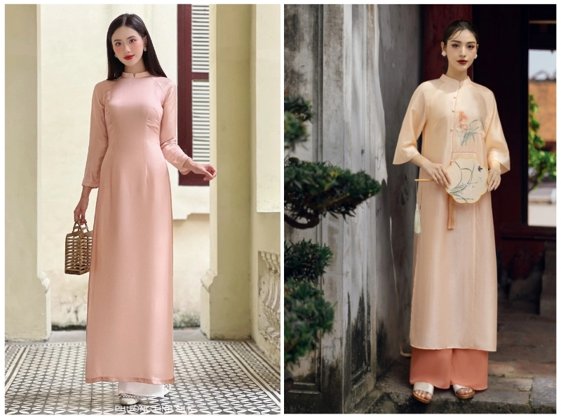 da ngăm nên chọn áo dài màu gì