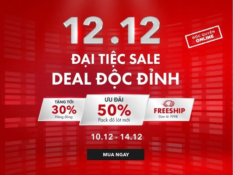 săn sale 12/12 onoff