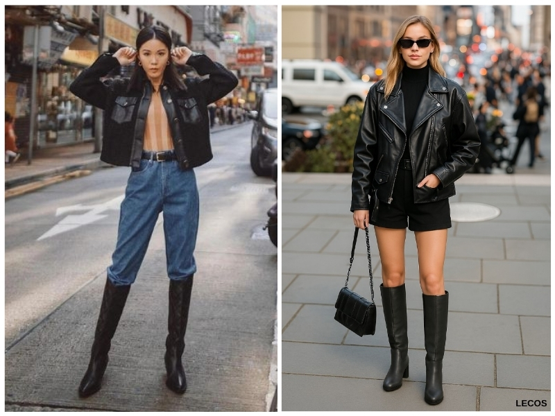 cách phối đồ với boot cao cổ