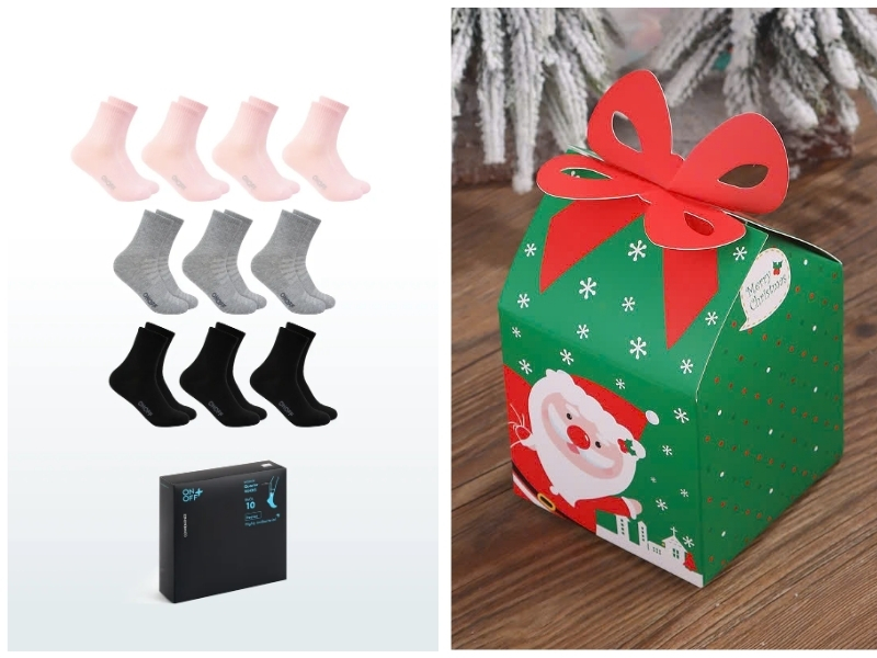 mua tất làm quà noel cho vợ