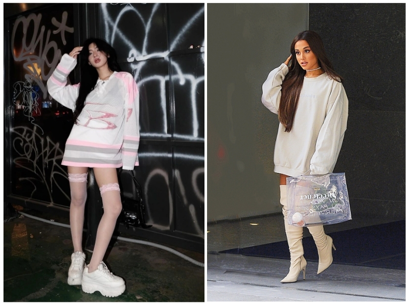 phối đồ áo sweater