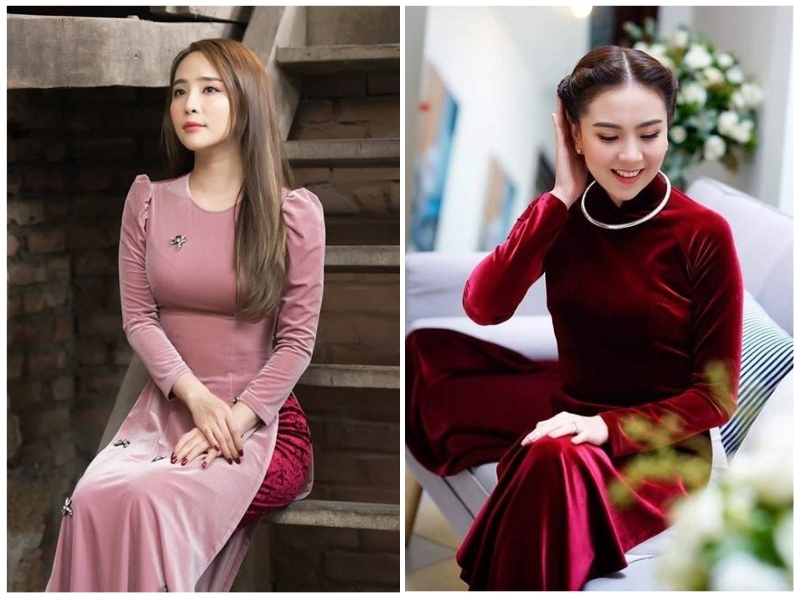 mẫu áo dài truyền thống đẹp nhất