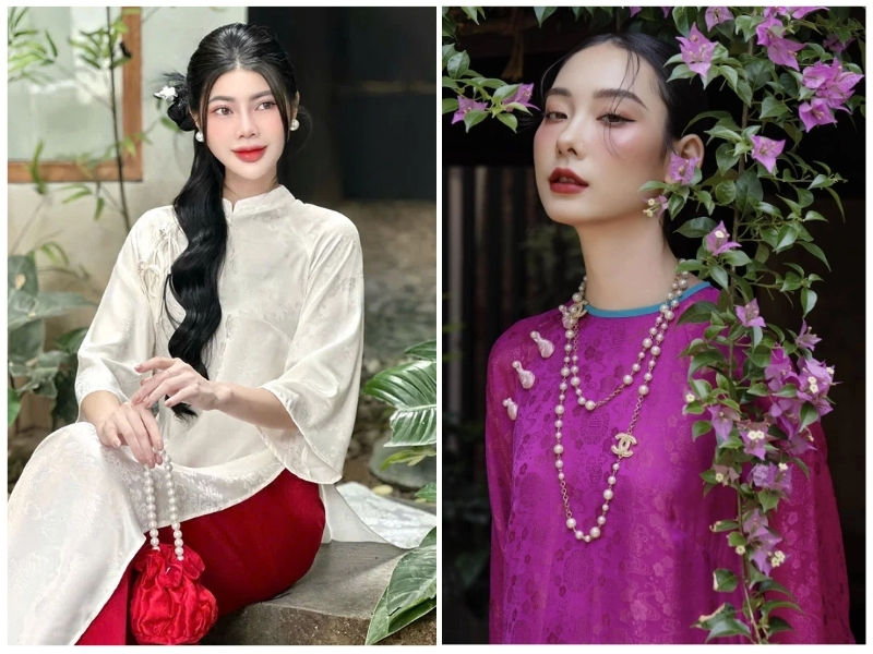 các kiểu áo dài truyền thống việt nam