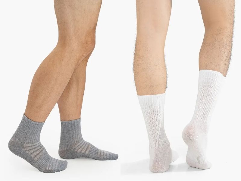 mix tất nam onoff với chelsea boot nam