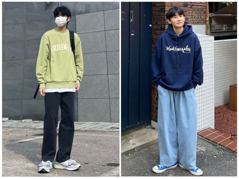 phối đồ với áo hoodie nam