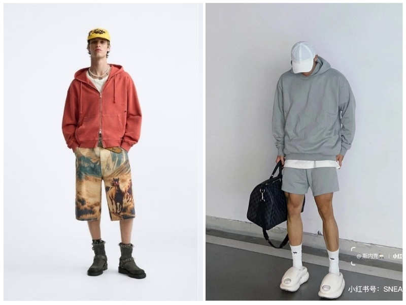 phối đồ với áo hoodie nam