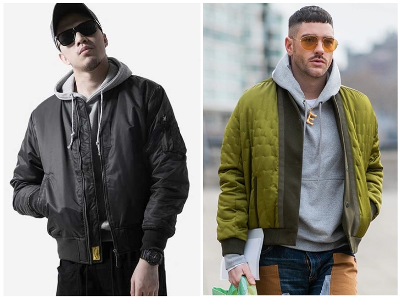 phối đồ với áo hoodie nam