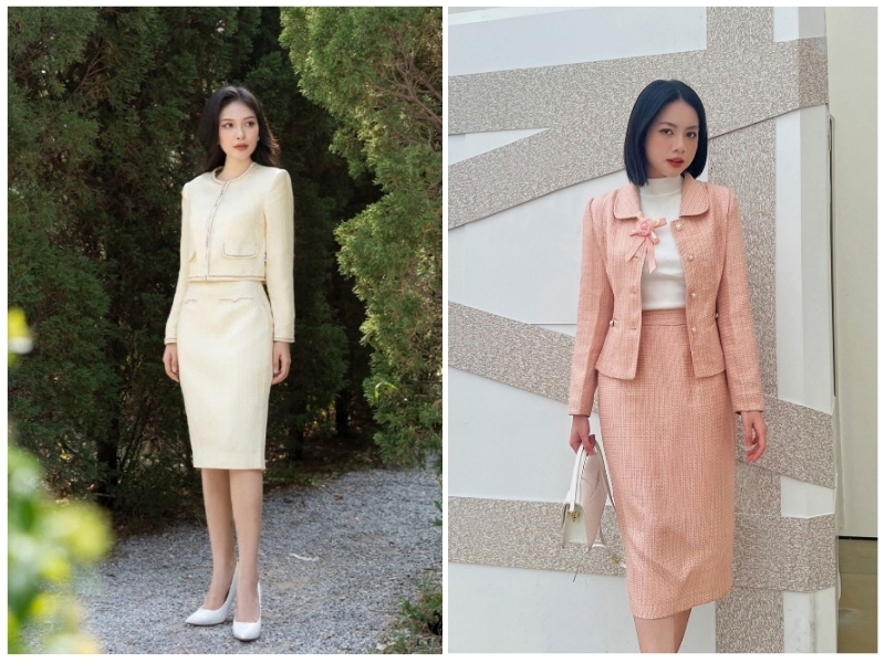 cách phối đồ với áo khoác dạ ngắn