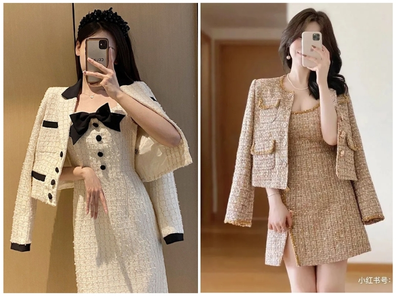 cách phối đồ với áo khoác dạ ngắn