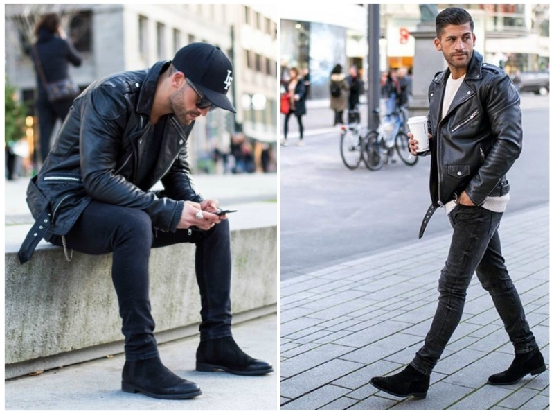 phối đồ với chelsea boot nam mùa đông