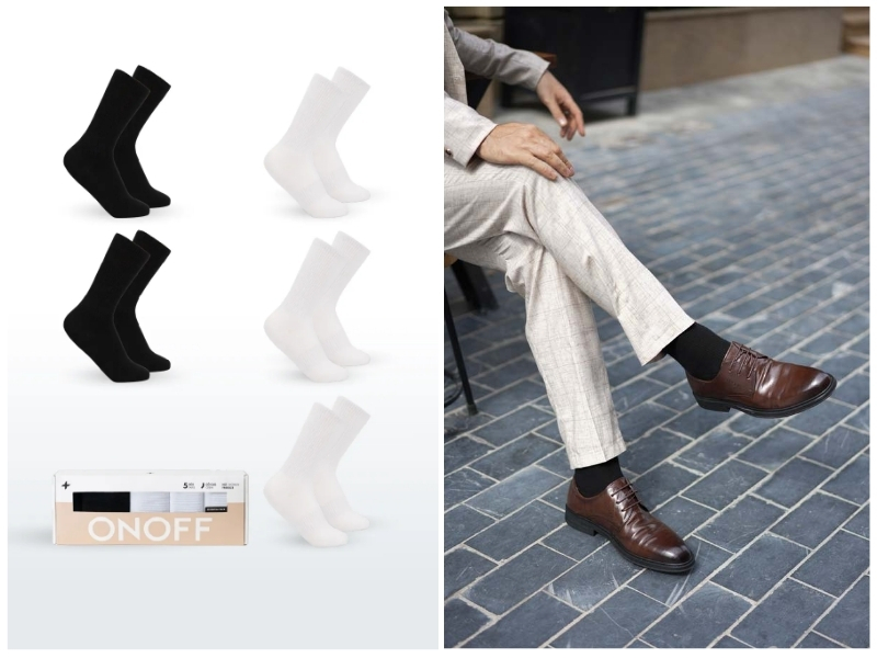 phối giày với quần âu nam