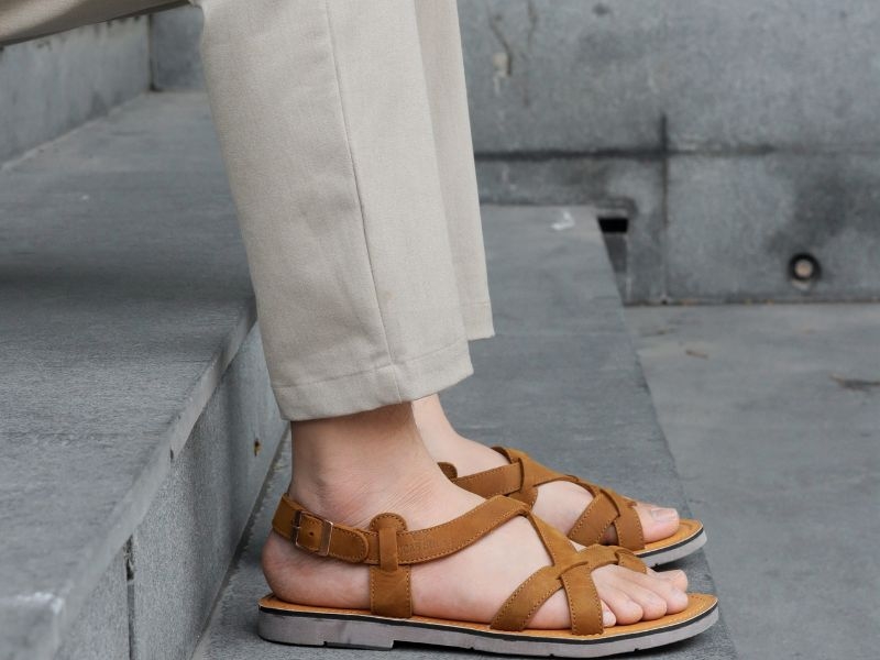 phối giày với quần âu nam