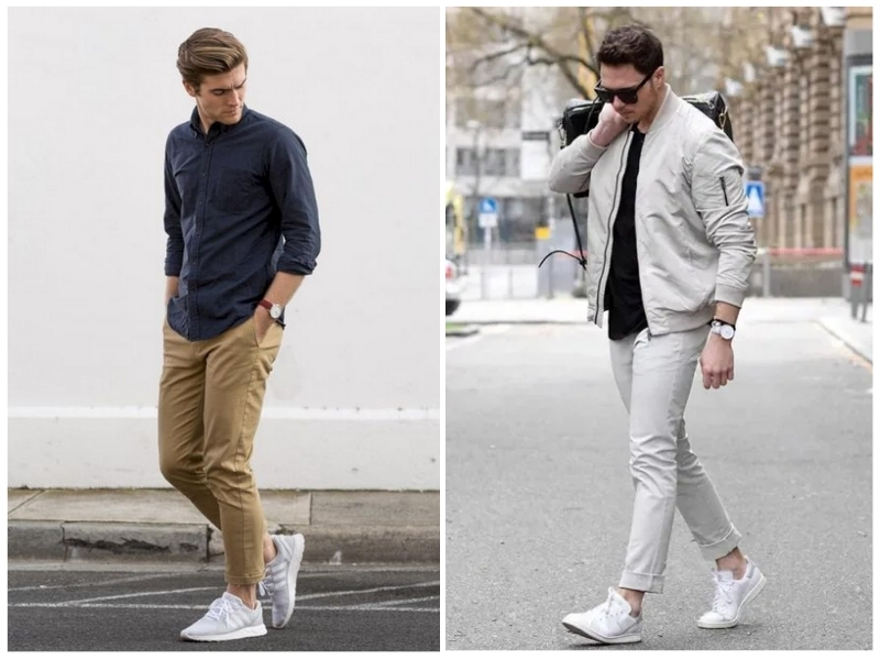 phối giày với quần âu nam