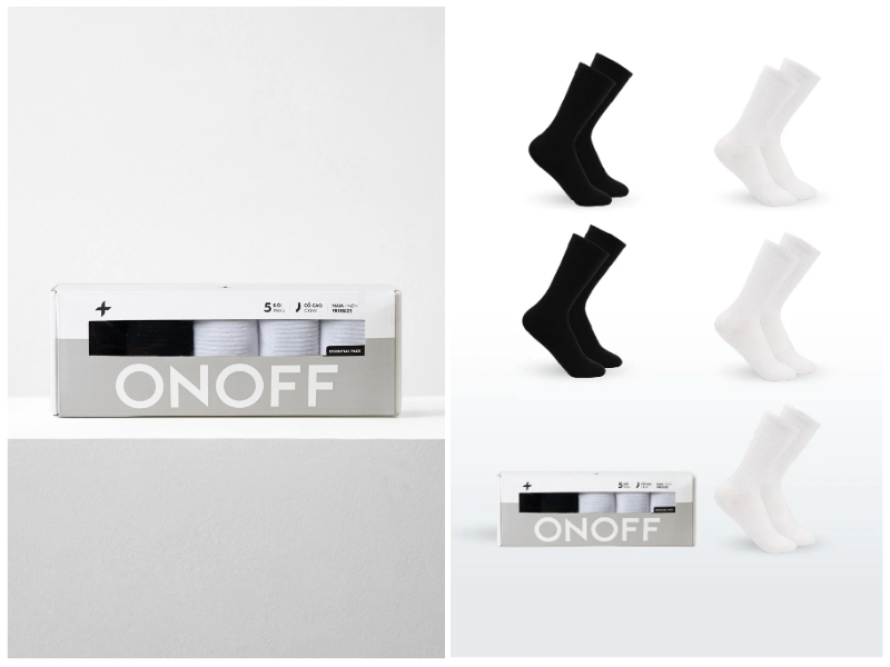 phối tất với giày tây