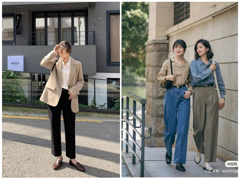 quần tây mang giày gì đẹp nữ