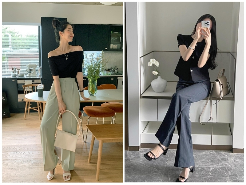 quần tây mang giày gì đẹp nữ