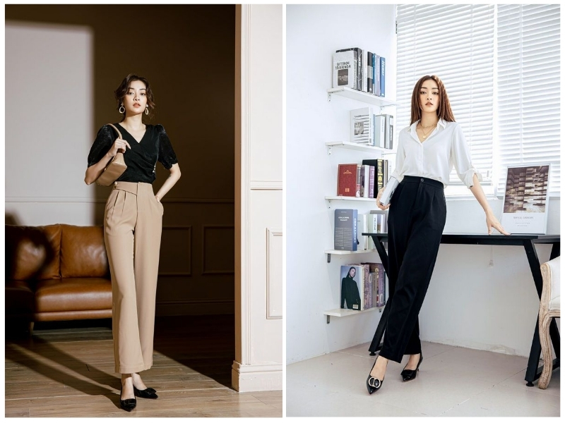 quần tây mang giày gì đẹp nữ