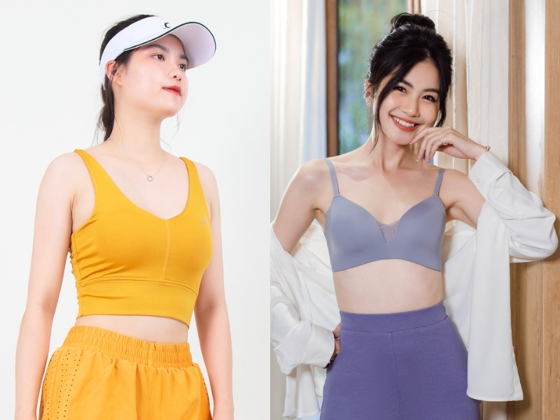 áo bra tập aerobic