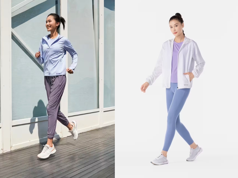 chạy bộ có nên mặc áo khoác