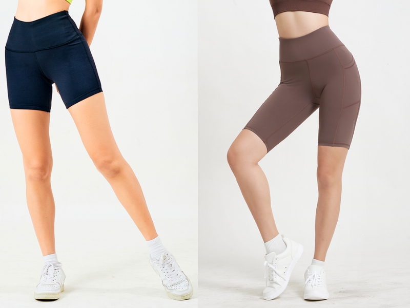 cách mặc quần tập gym không bị lộ