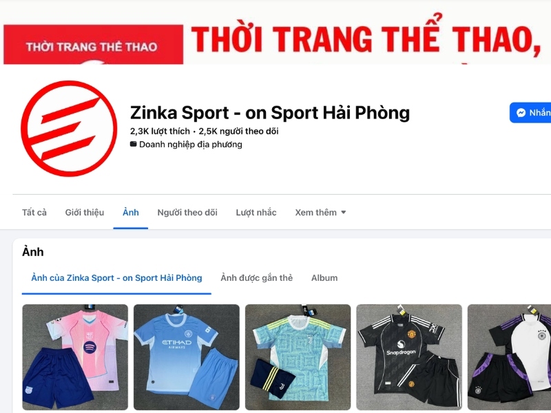 Zinka Sport có thiết kế trẻ trung