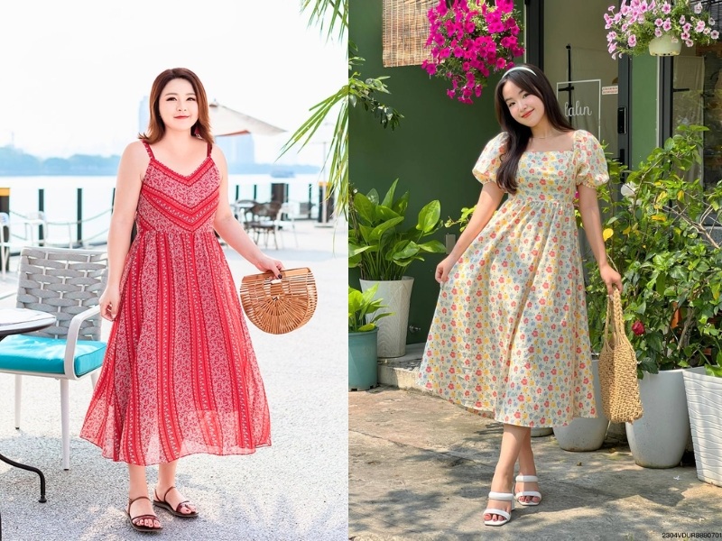 phụ nữ trung niên mặc gì đi biển