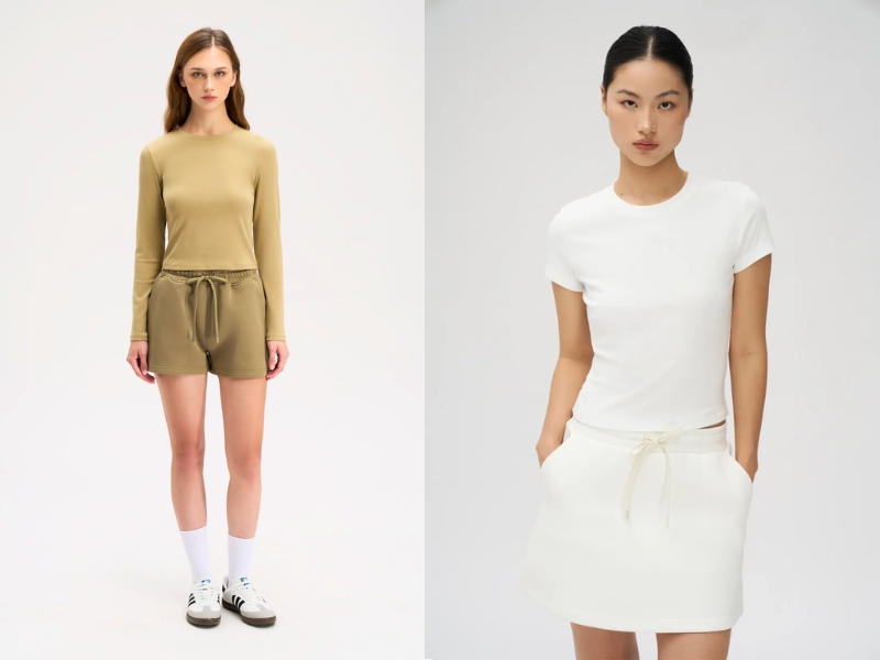 Các mẫu quần short, áo thun tại cửa hàng ONOFF