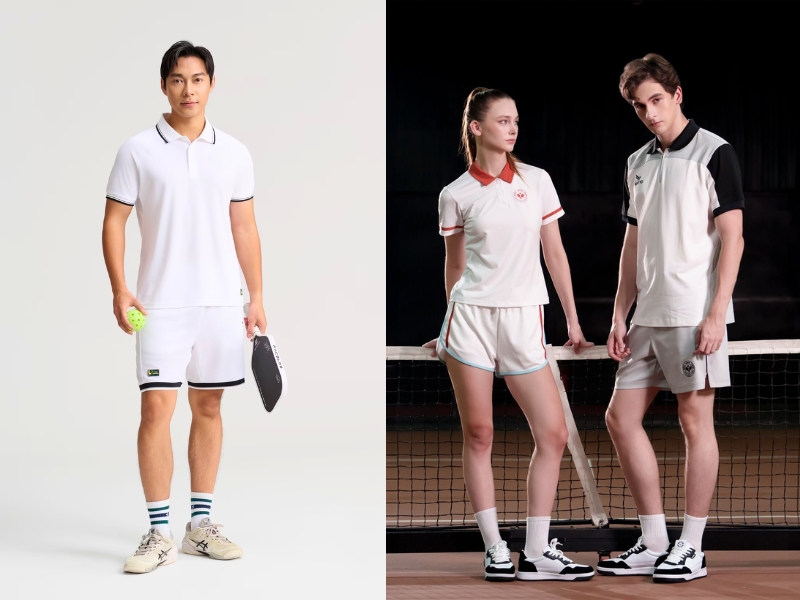 tập pickleball mặc gì