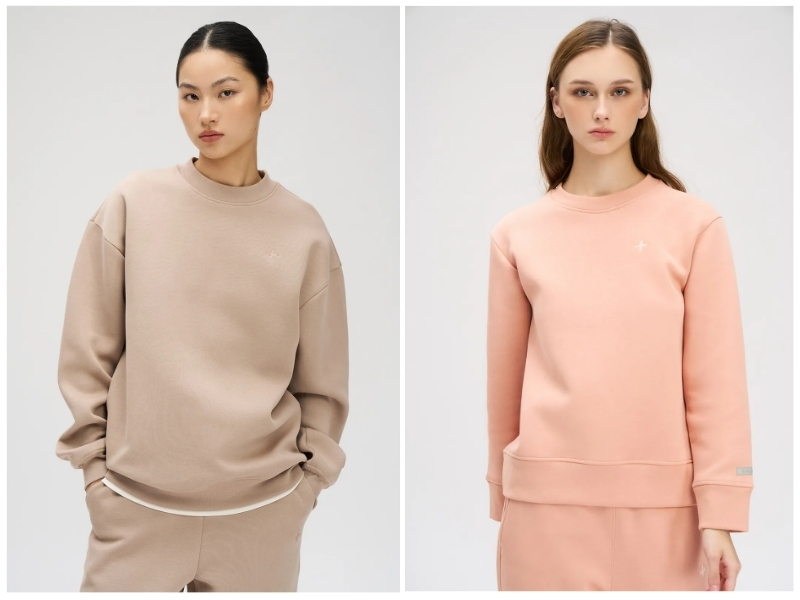 phối đồ với áo sweater nữ