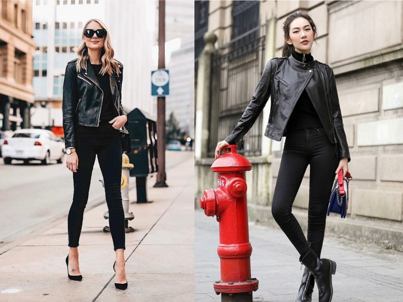 quần legging phối với áo gì