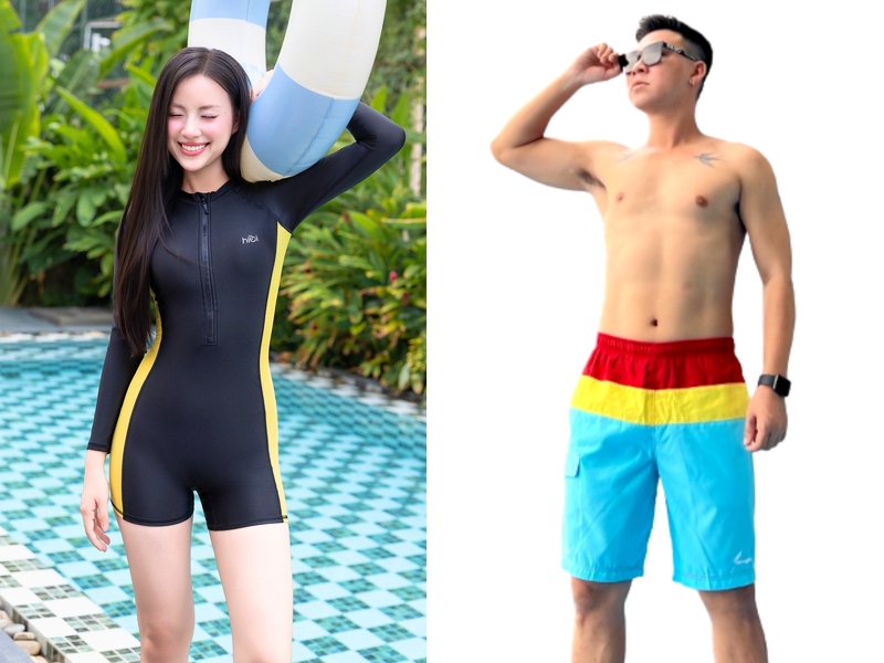 không có đồ bơi thì mặc gì