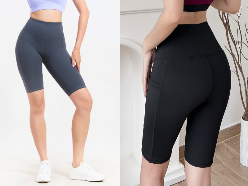 quần sooc nữ đến đầu gối