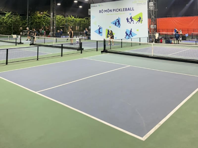 sân pickleball trong nhà hà nội