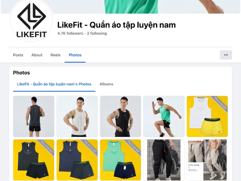 shop đồ tập gym nam