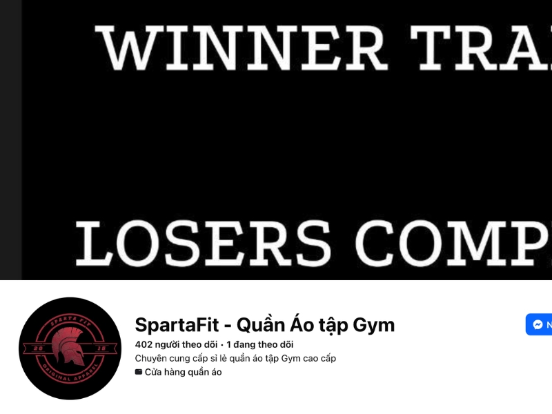 Shop đồ tập gym nữ hà nội SpartaFit shop